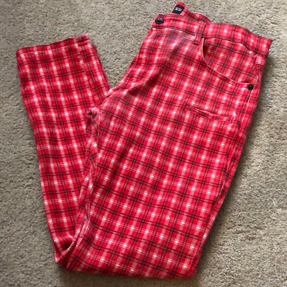 Decibel Plaid Pants (36x32)